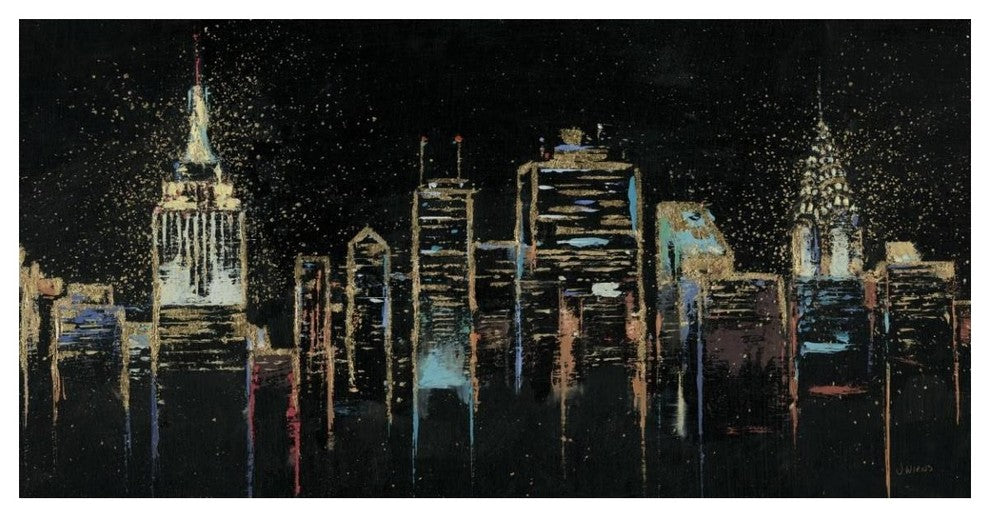 "Cityscape" Digital Paper Print by James Wiens, 50"x26"