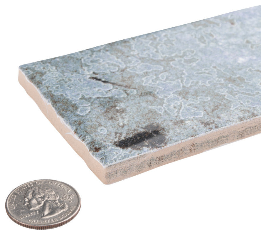London Blue Glossy Ceramic Wall Tile