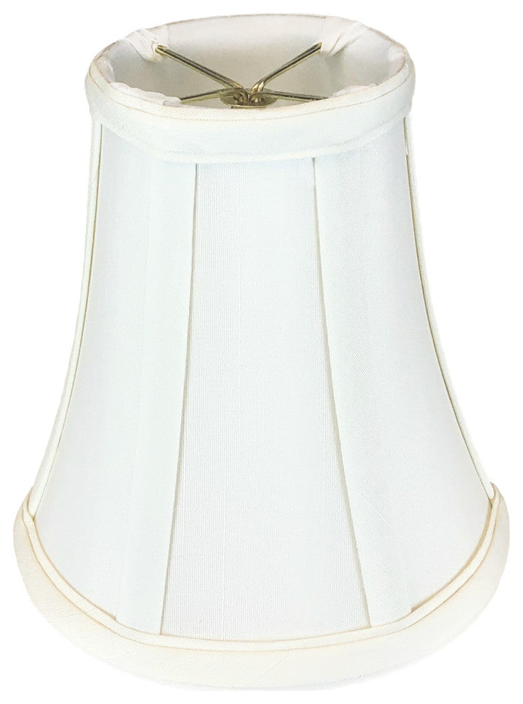 Royal Designs True Bell Basic Lamp Shade, Flame Clip Fitter, White, Single