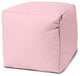 17  Cool Pastel Pink Solid Color Indoor Outdoor Pouf Ottoman