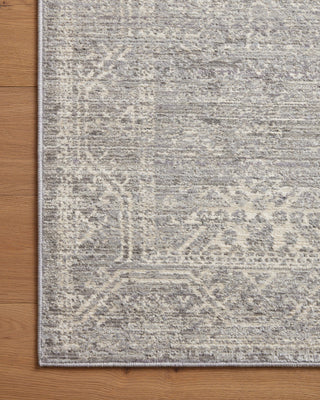 Loloi Indra Silver / Ivory 6'-3" x 9' Area Rug