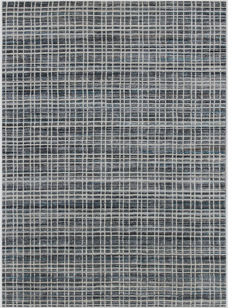 Amer Rugs Paradise PRD-1 Gray Gray Hand-woven - 8'x10' Rectangle Area Rug