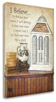 "I Believe" By Jo Moulton, Giclee Print on Gallery Wrap Canvas, Ready to Hang