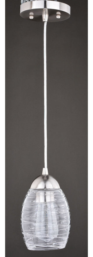 Isley 5" Mini Pendant Satin Nickel