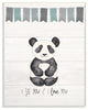 Stupell Ind. I See You Panda Wall Plaque, 13x19