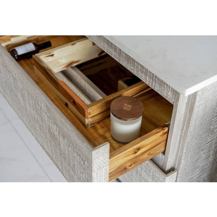 Fresca Formosa Modern 72" Ash Double Sink Vanity Set, Faucet Fft3071ch