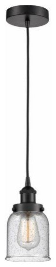 Innovations 616-1PH-BK-G54 1-Light Mini Pendant, Matte Black