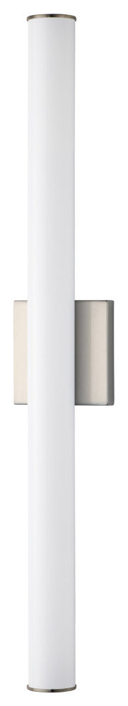 Maxim 52103 Rail 30" Tubular LED Bath Bar - Compliant - Satin Nickel