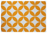 Eye Opener Spring Chenille Rug, Mango, 5'x7'