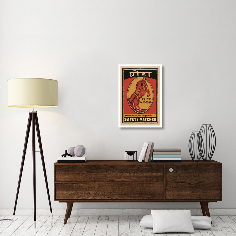 "Safety Matches" Digital Paper Print by Phillumenart, 22"x32"