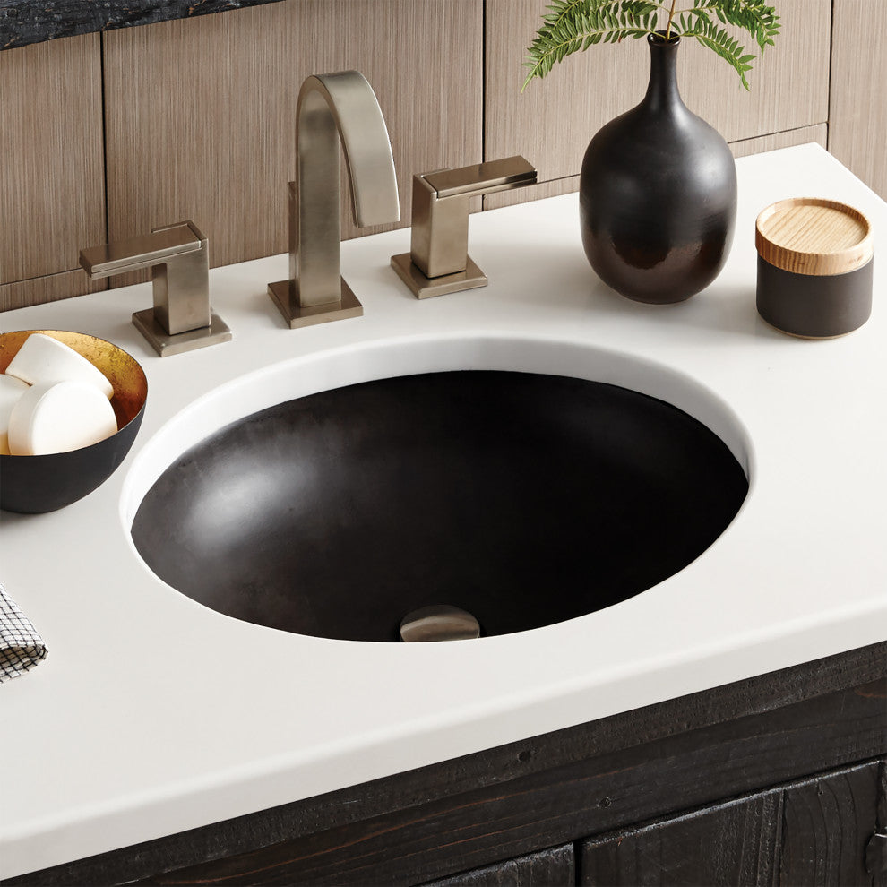 Tolosa Bathroom Sink, Charcoal