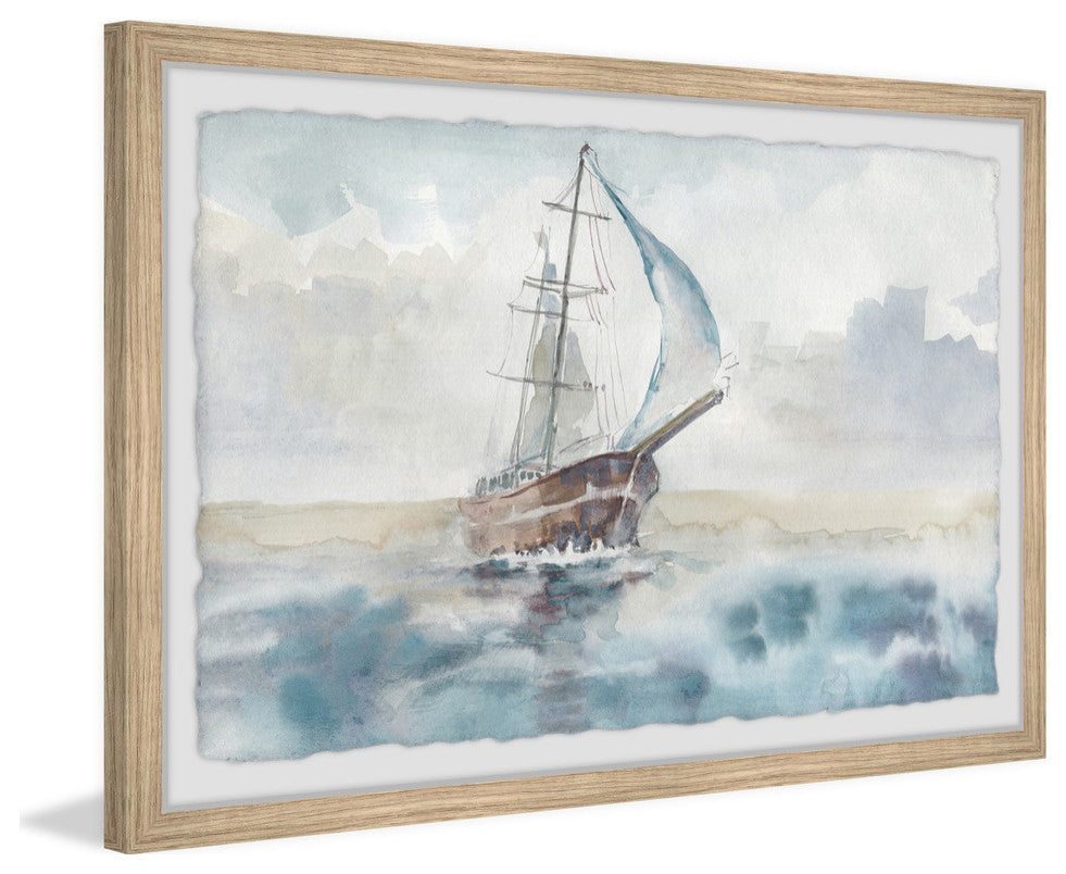 "Great Exploration" Framed Painting Print, 18"x12"