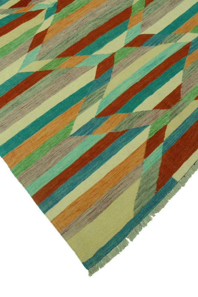 Winchester Kilim Duygu Gray/Ivory Rug, 4'7x6'5