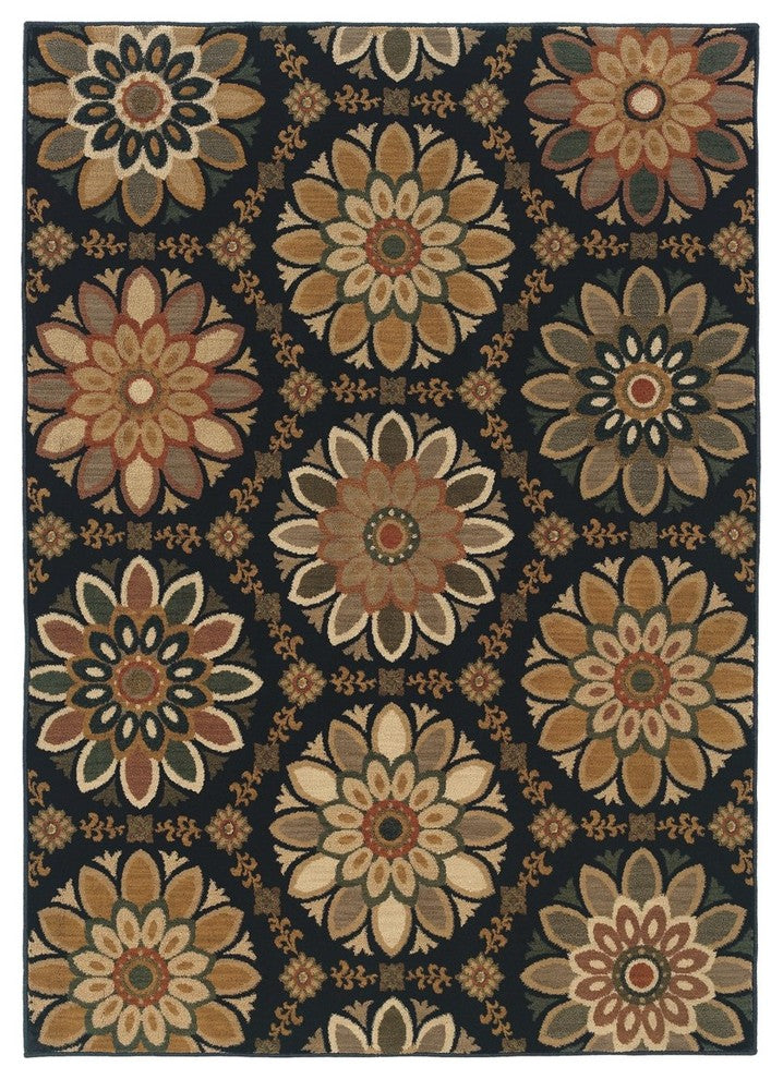 Oriental Weavers Kasbah 3763C Blue RUG