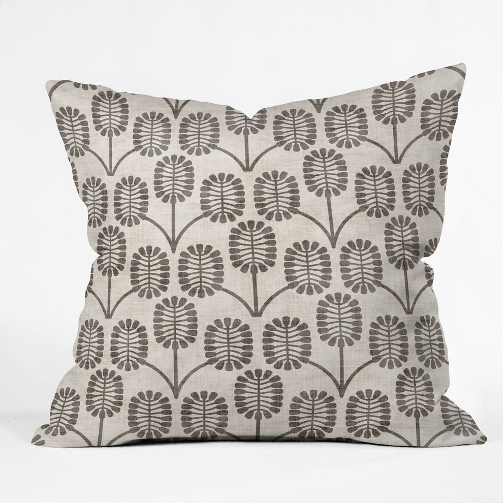 Holli Zollinger Thistle Throw Pillow, 16"x16"