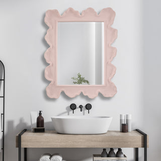 Uttermost Sea Coral Pink Mirror