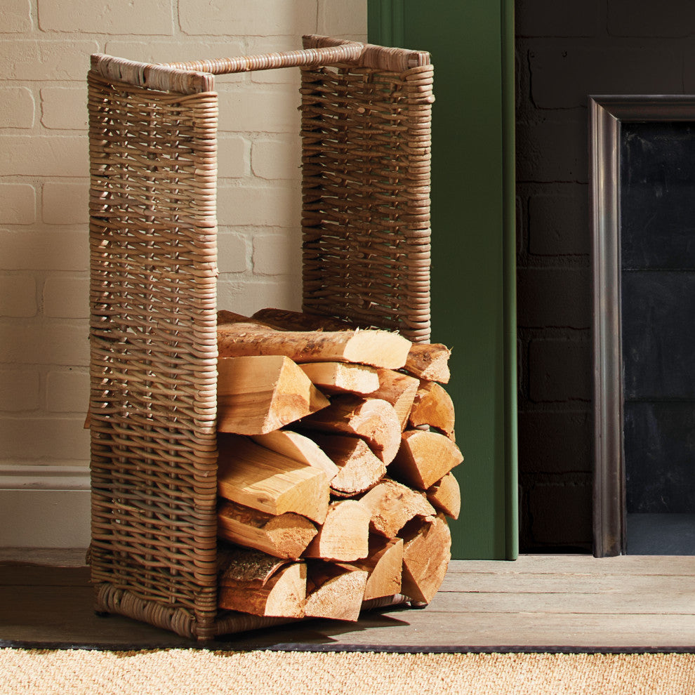 Log Basket, 15x10x30
