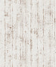 Natural Faux 2, Modern Geometric Stone Wood Rustic Wallpaper, White, Sample