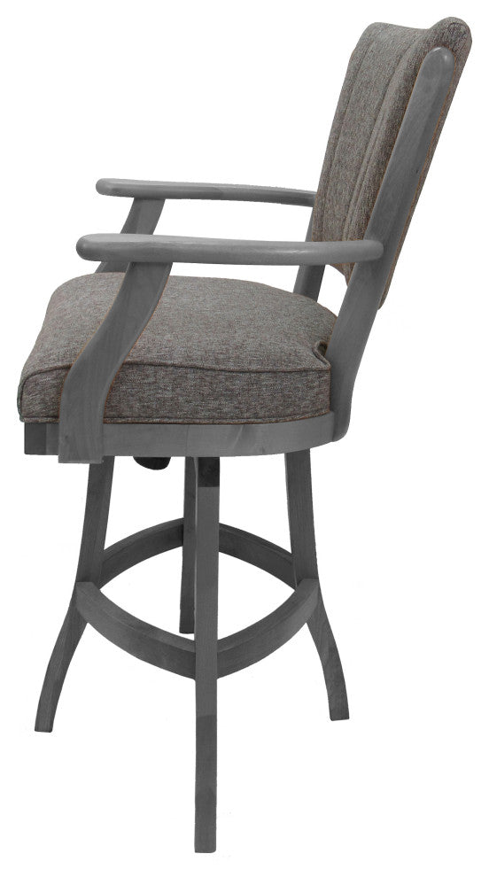 Classic Counter Bar Stools 26" 30" Extra Tall 34", Mojave Grey - Light Grey, 26"