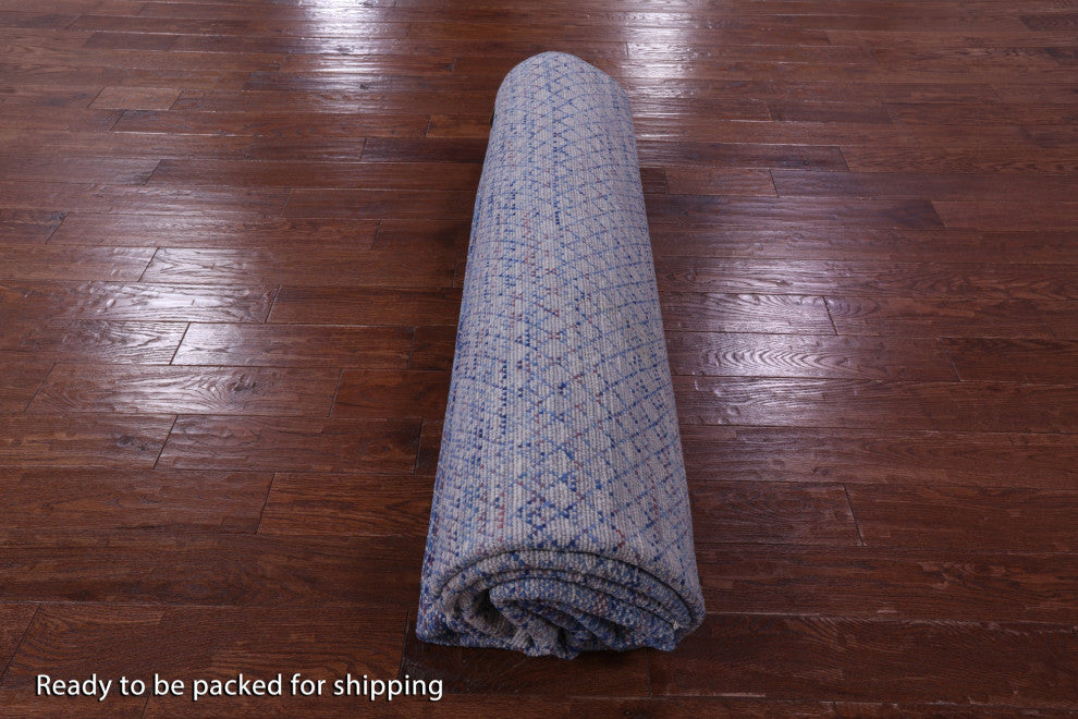 Savannah Grass Hand-Knotted Wool Rug 9' 1" X 12' 1" - Q13226