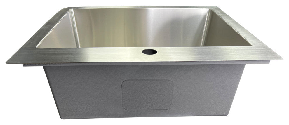 Nantucket Sinks' SR2522-16 Pro Series Small Radius Topmount Sink SR2622-16