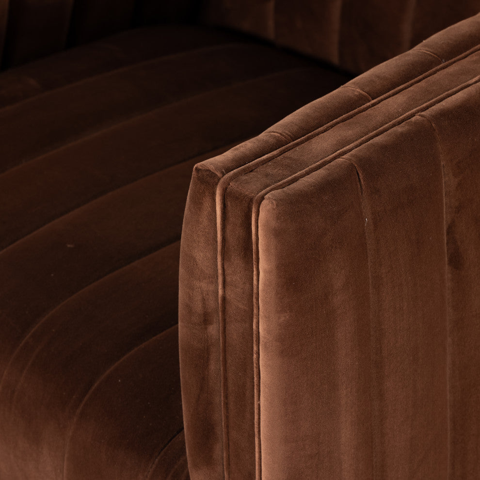 Augustine Swivel Chair-Surrey Auburn