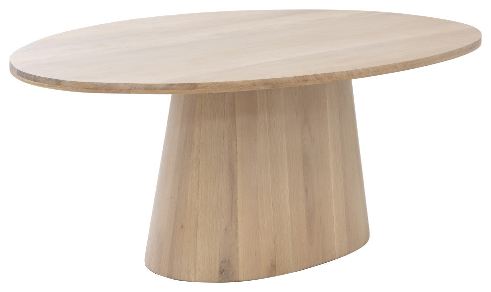 Elina Dining Table, Light Oak, Oval