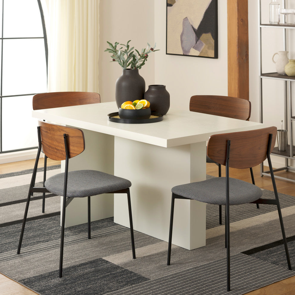 Safavieh Assana Dining Table, Ivory, Ivory