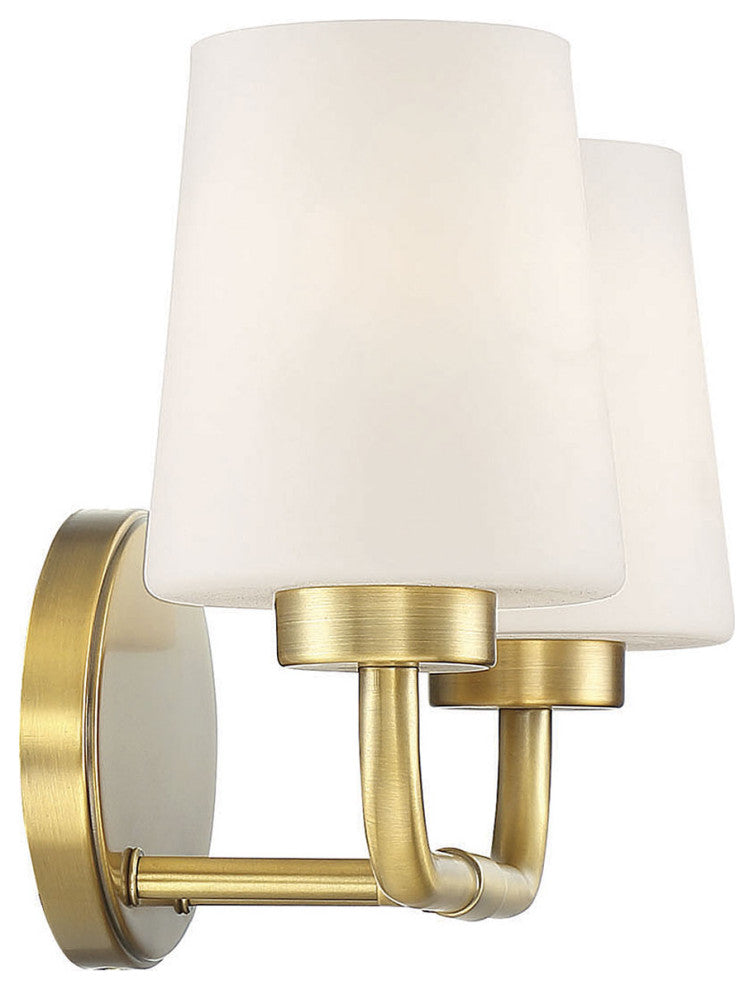 Capra, Warm Brass, 2-Light Bath