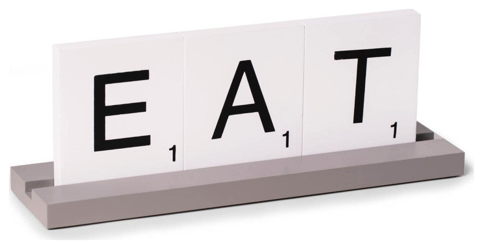 Eat Scrabble Design Table Top Decor