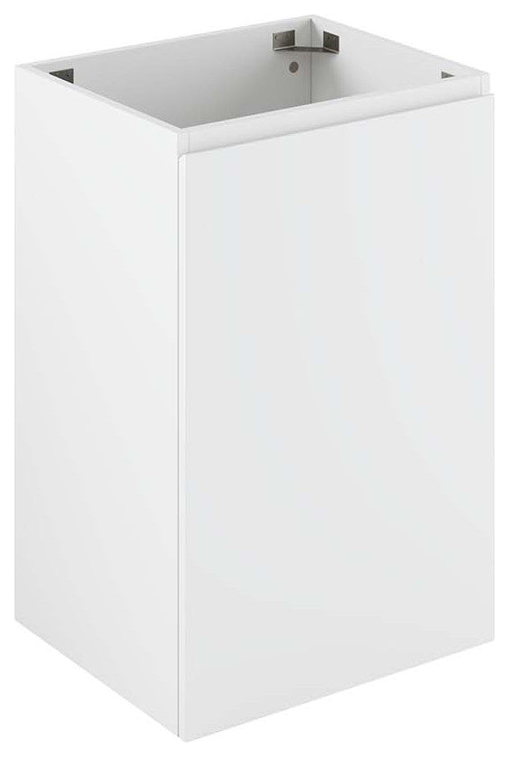 Vitality 18" Wall-Mount Bathroom Vanity, White
