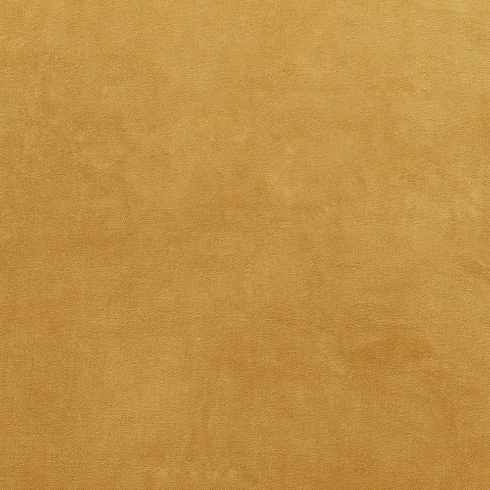 Stacy Garcia Ochre Velvet Handmade Throw Pillow