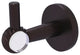 Clearview Robe Hook with Twisted Accents, Antique Bronze