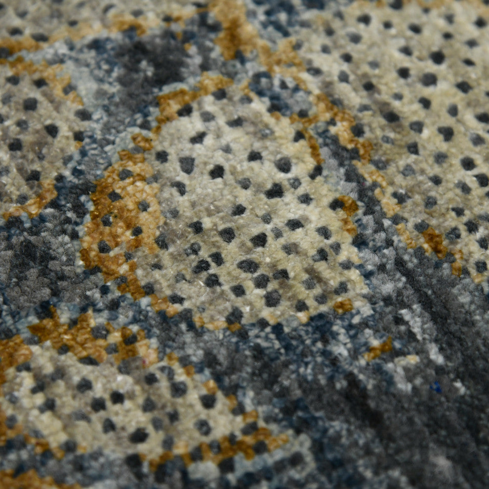 Dazzle Area Rug, Graphite, 2' x 3', Geometric