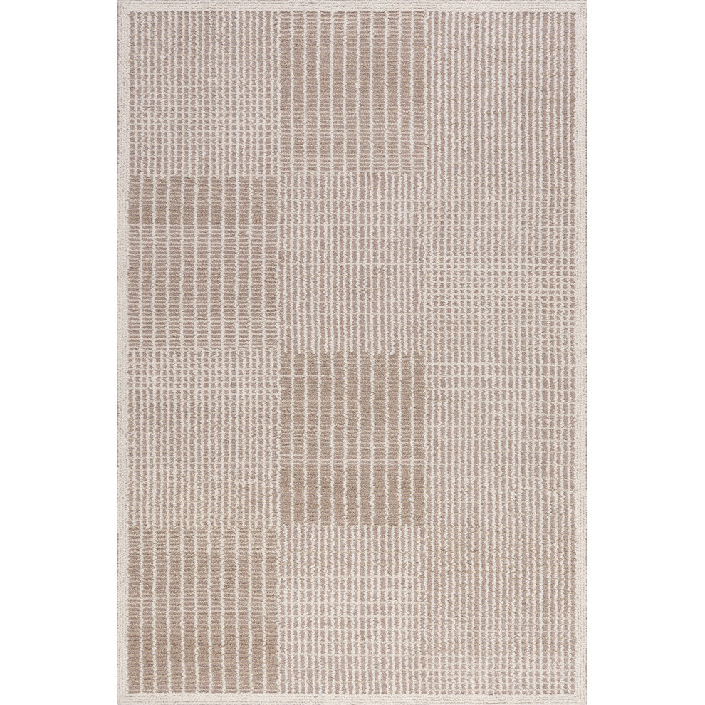 Tiled Wool Rug Montceito Tiled Wool Area Rug, Light Purple 7' 6