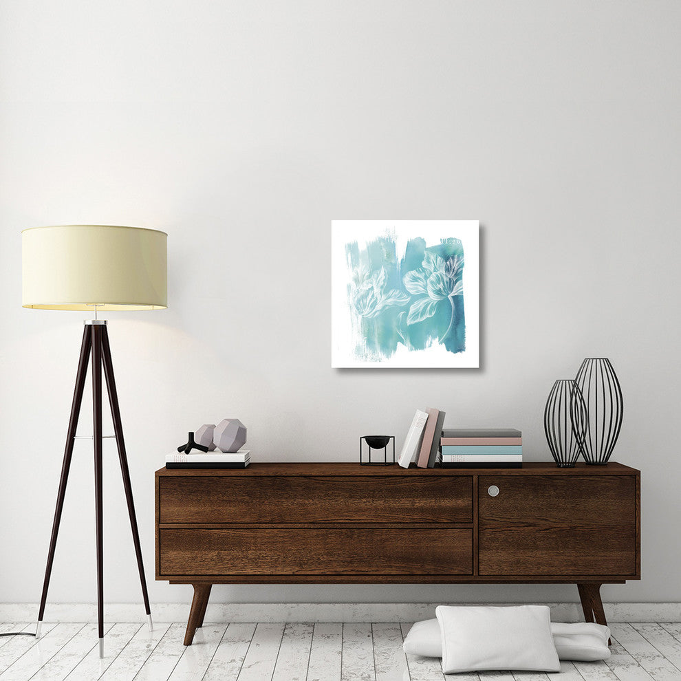 "Water Wash II" Digital Paper Print by Sue Schlabach, 26"x26"