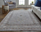 Weave & Wander Edwardo Southwestern  Rug, Gray/Orange, 8' x 10' Rug