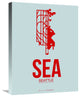 "SEA Seattle Poster 1" Fine Art Print