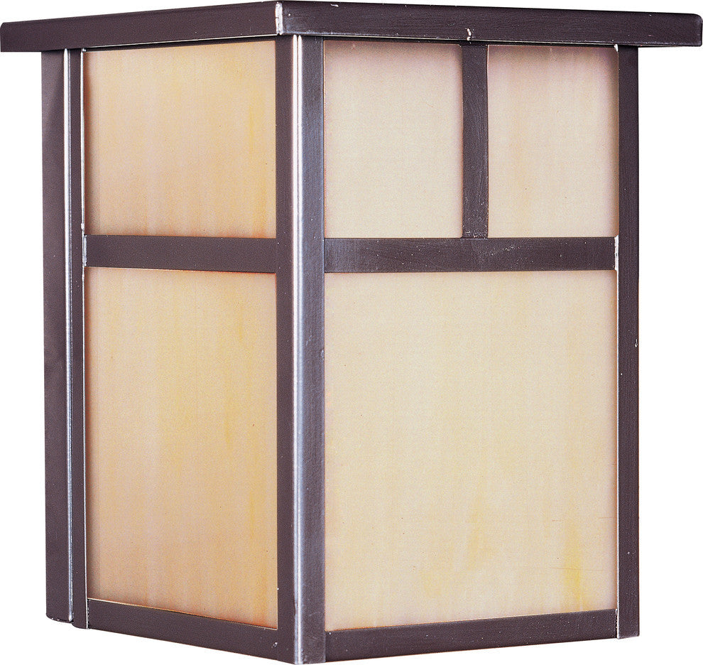 Maxim Coldwater 1-Light Outdoor Wall Lantern Burnished - 4050HOBU