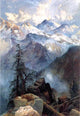 Thomas Moran A Summit of the Sierras Wall Decal