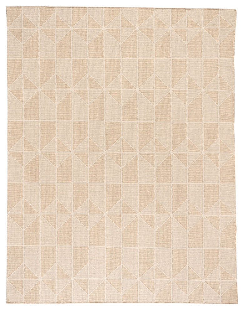 Mark D. Sikes x Dash & Albert Ojai Wheat Hand Knotted Cotton Rug, Grey, 8' x 10'