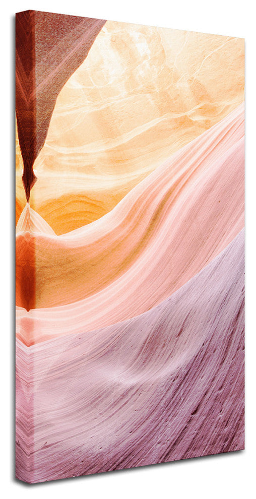 'Lower Wave II' Canvas Art by Moises Levy