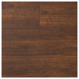 Hunter Solid Mango Wood Lift Top Square Coffee Table, Walnut