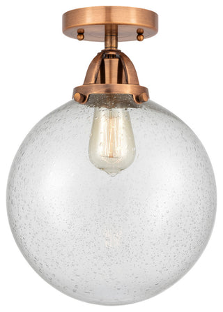 Beacon Semi-Flush Mount, Antique Copper, Seedy, Seedy
