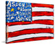 "Aspen Flag" Painting Print on Canvas by Tori Campisi