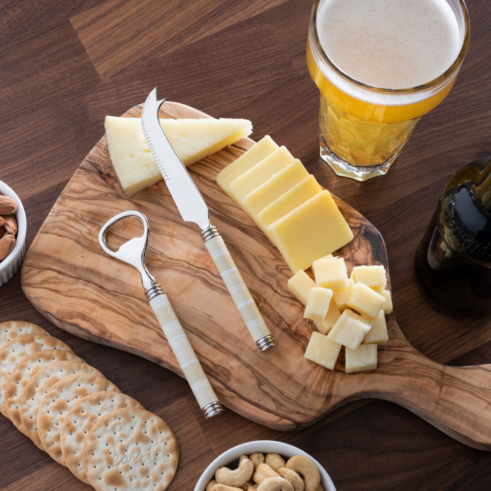 French Home Jubilee Cheese Knife, Bottle Opener and Board