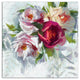 Pink And White Flowers 30x30 Canvas Wall Art