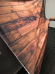 "Wood" Headboard, Queen, Square, Fabric