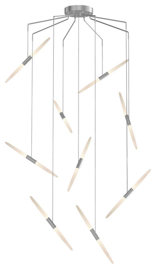 Sonneman 2894 Ballet 9 Light 21"W LED Abstract Multi Light - Bright Satin