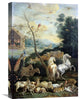 "Animals Assembling before the Flood" Artwork, 15"x22"